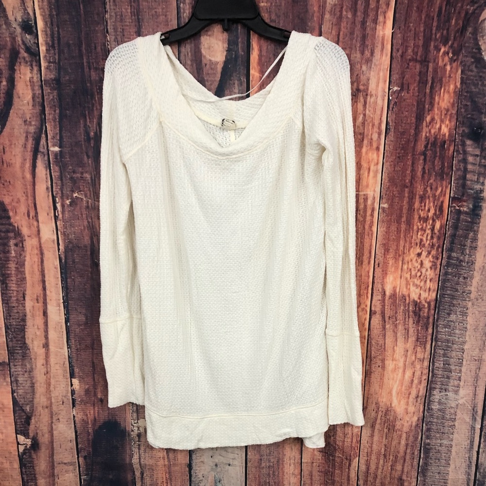 WE THE FREE PEOPLE WAFFLE TUNIC L‎
